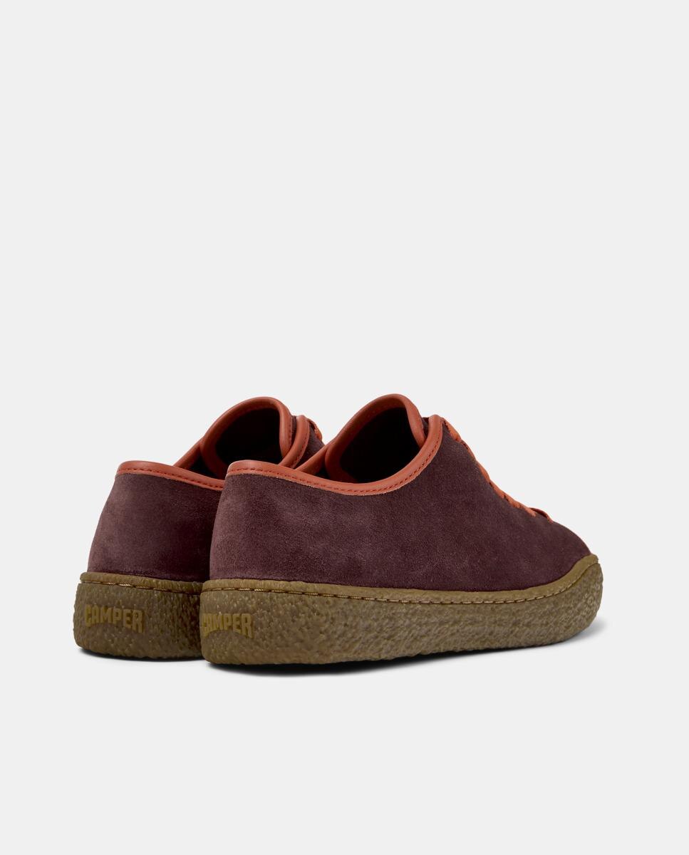 Zapatillas deportivas de mujer peu terreno de piel lisa - Camper - Burdeos Burdeos-2