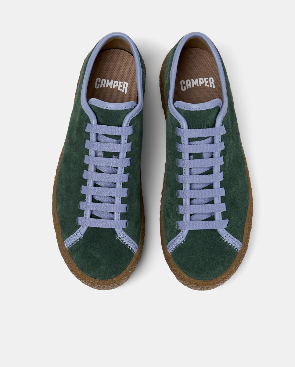 Zapatillas deportivas de mujer Peu Terreno de piel lisa - Camper - Verde Verde-3