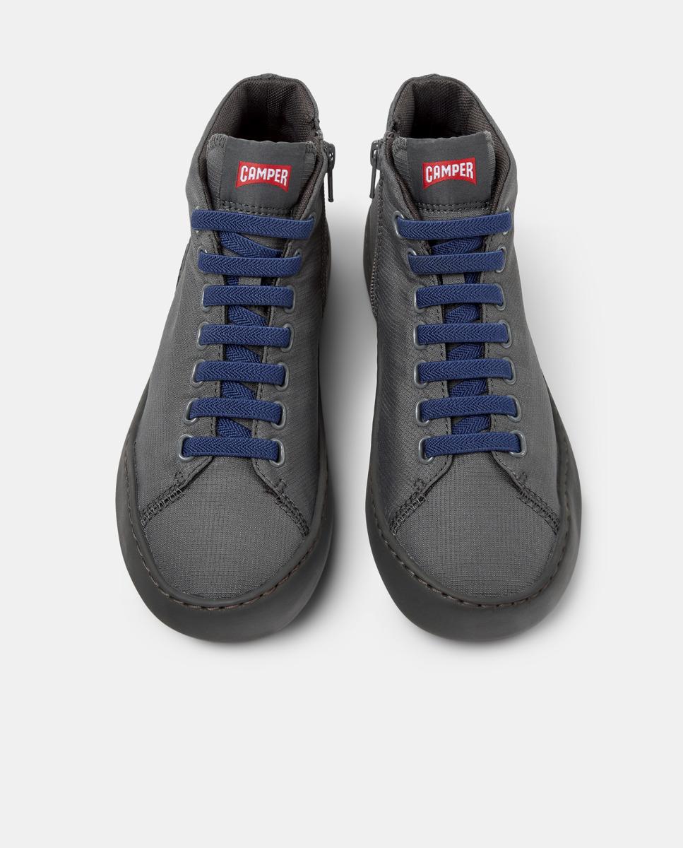 Zapatillas deportivas de mujer peu touring con cordones - Camper - Gris Gris-3