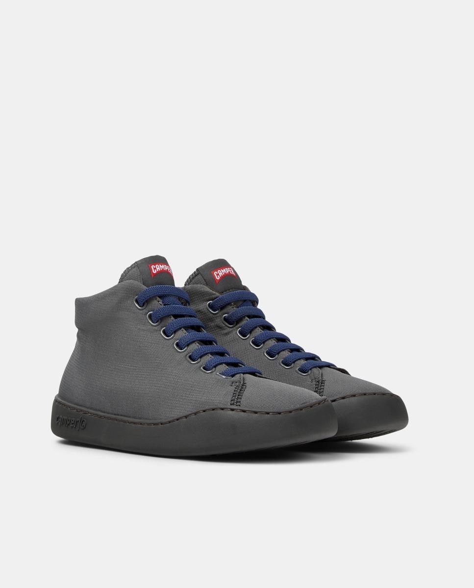Zapatillas deportivas de mujer peu touring con cordones - Camper - Gris Gris-5