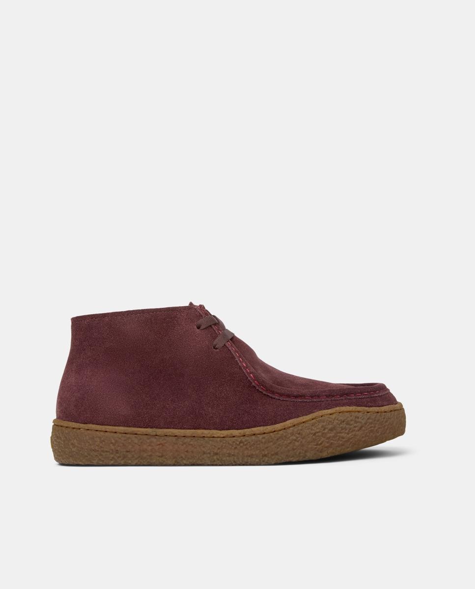 Botines de mujer de piel peu terreno - Camper - Burdeos Burdeos-1
