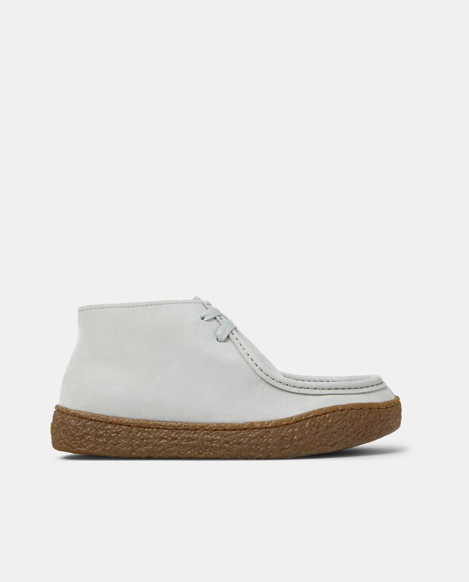 Botines de mujer de piel peu terreno - Camper - Gris Gris-1