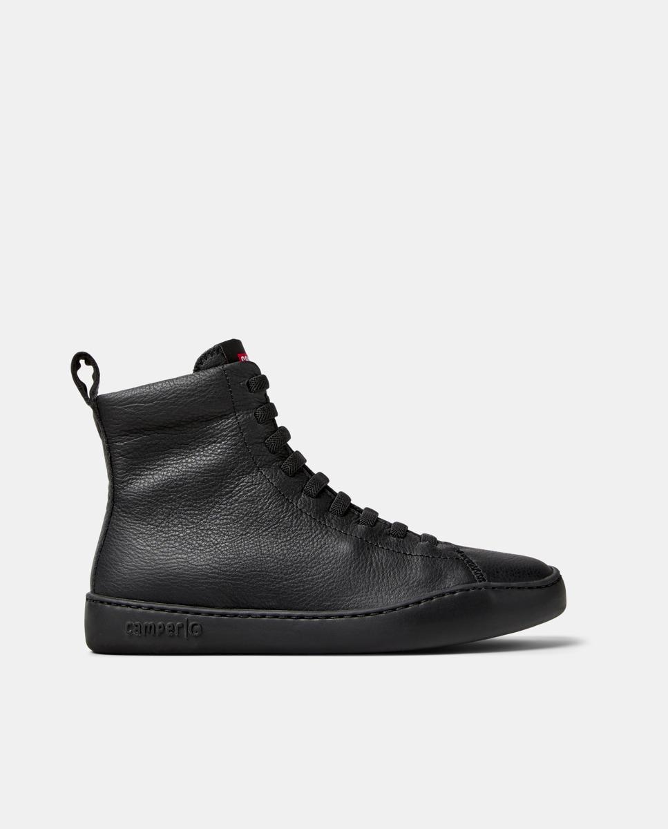 Camper - Zapatillas de piel de mujer abotinadas Peu Touring.