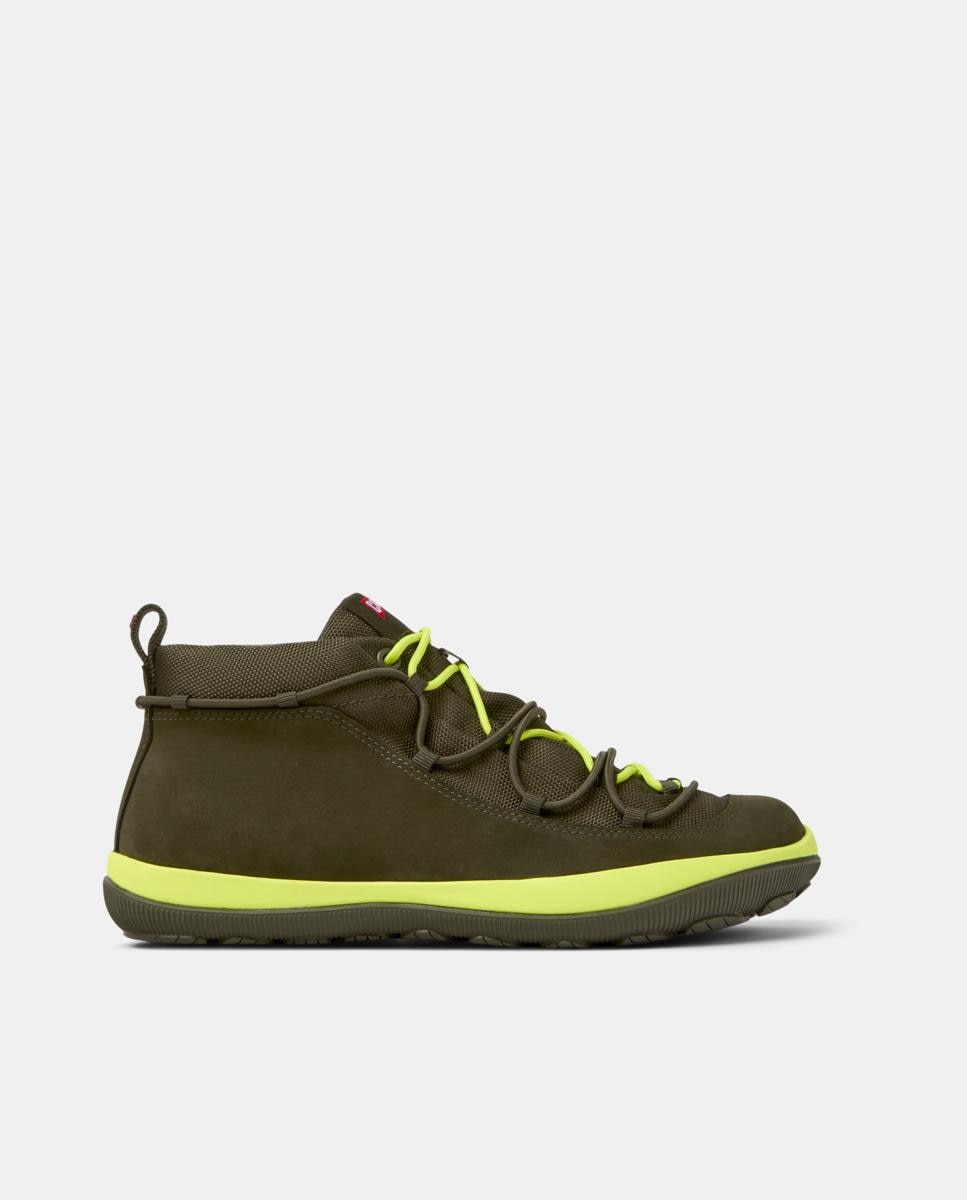 Botines de mujer Peu Pista GM con cordones - Camper - Verde Oliva Verde Oliva-1