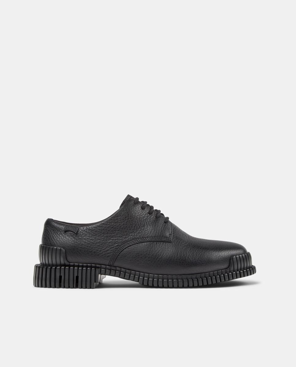 Zapatos de cordones de mujer pix de piel - Camper - Negro Negro-1