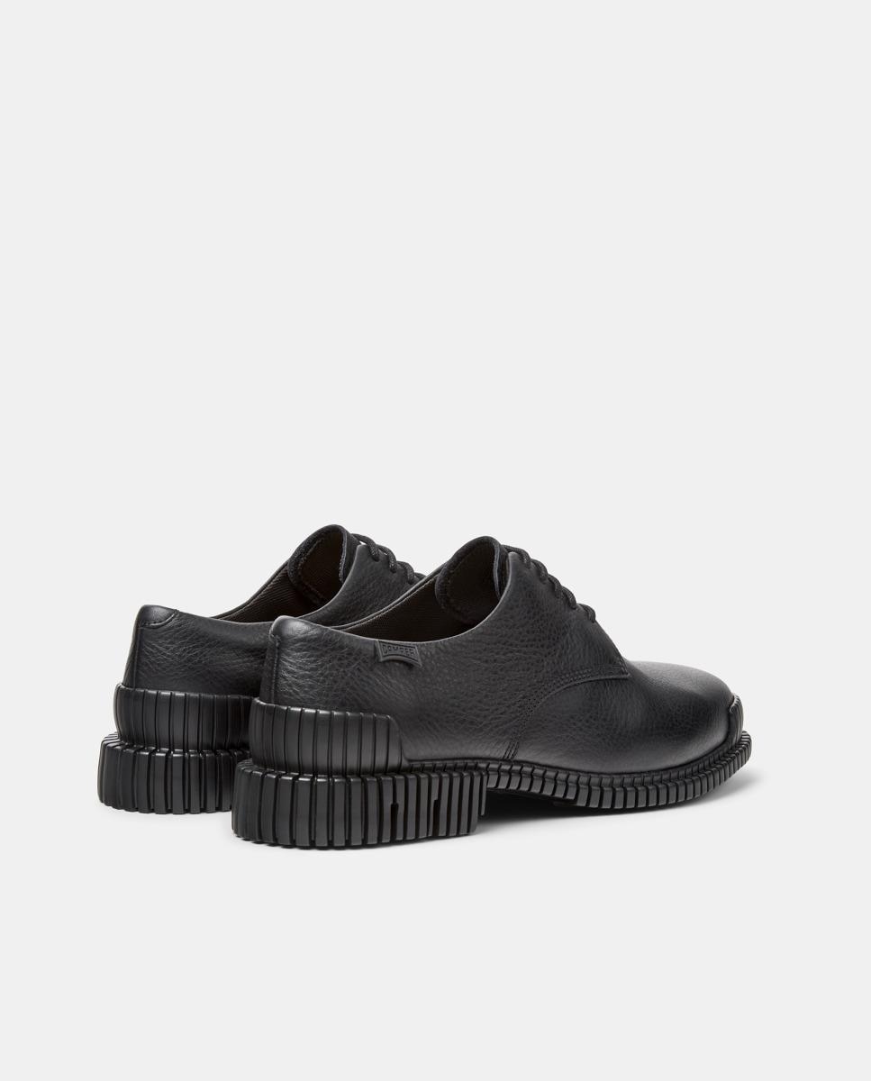 Zapatos de cordones de mujer pix de piel - Camper - Negro Negro-2