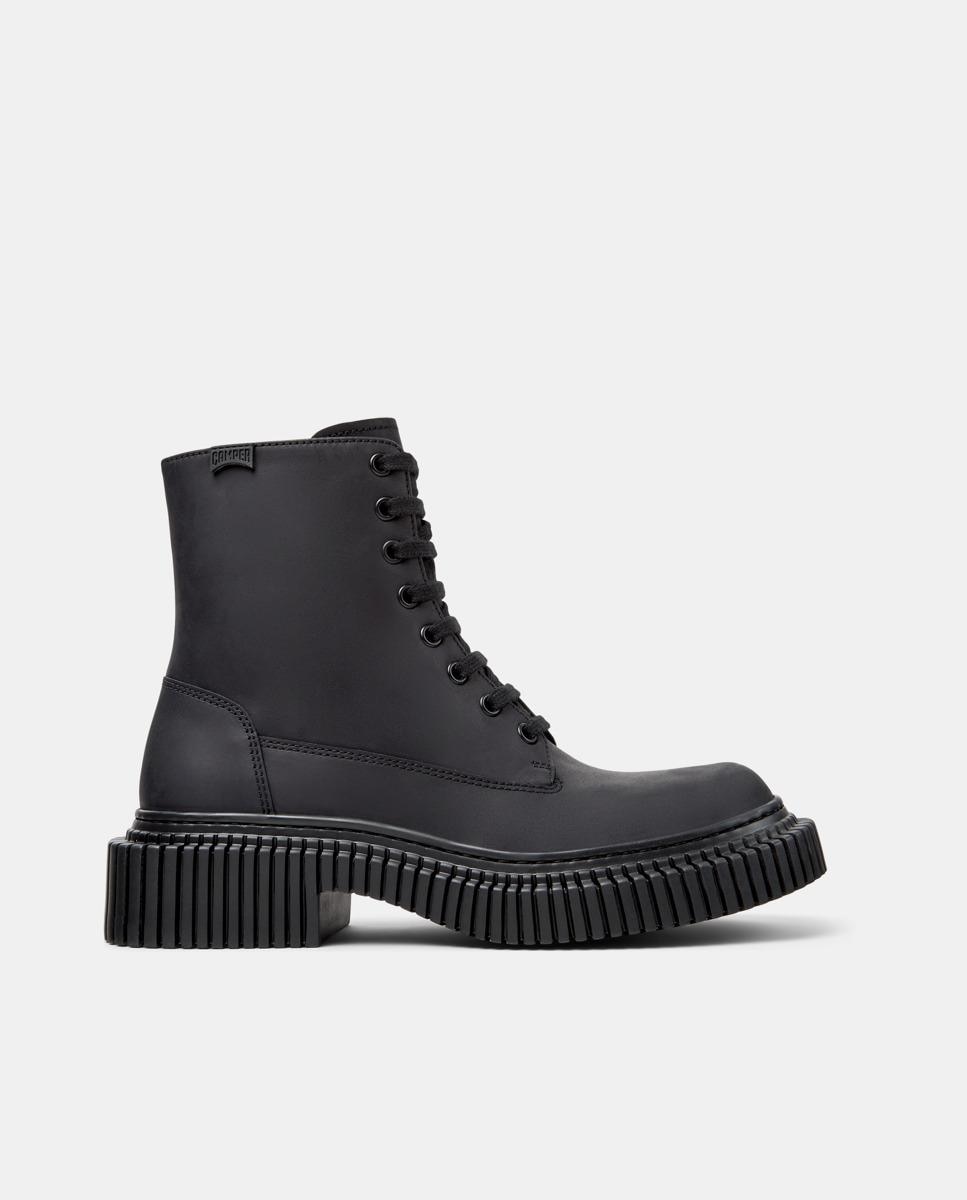Botines de mujer de piel pix berlin - Camper - Negro Negro-1
