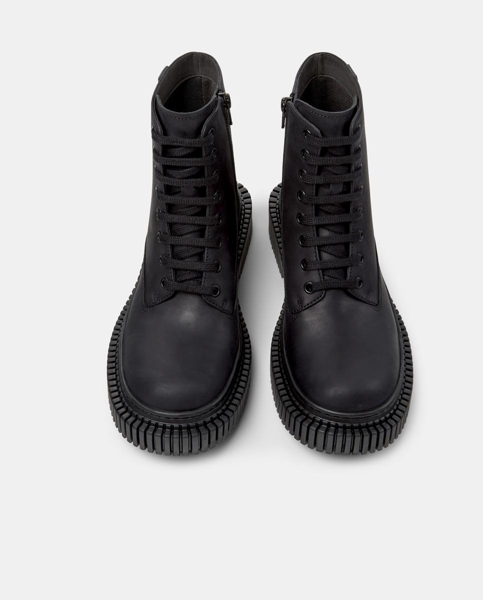 Botines de mujer de piel pix berlin - Camper - Negro Negro-3