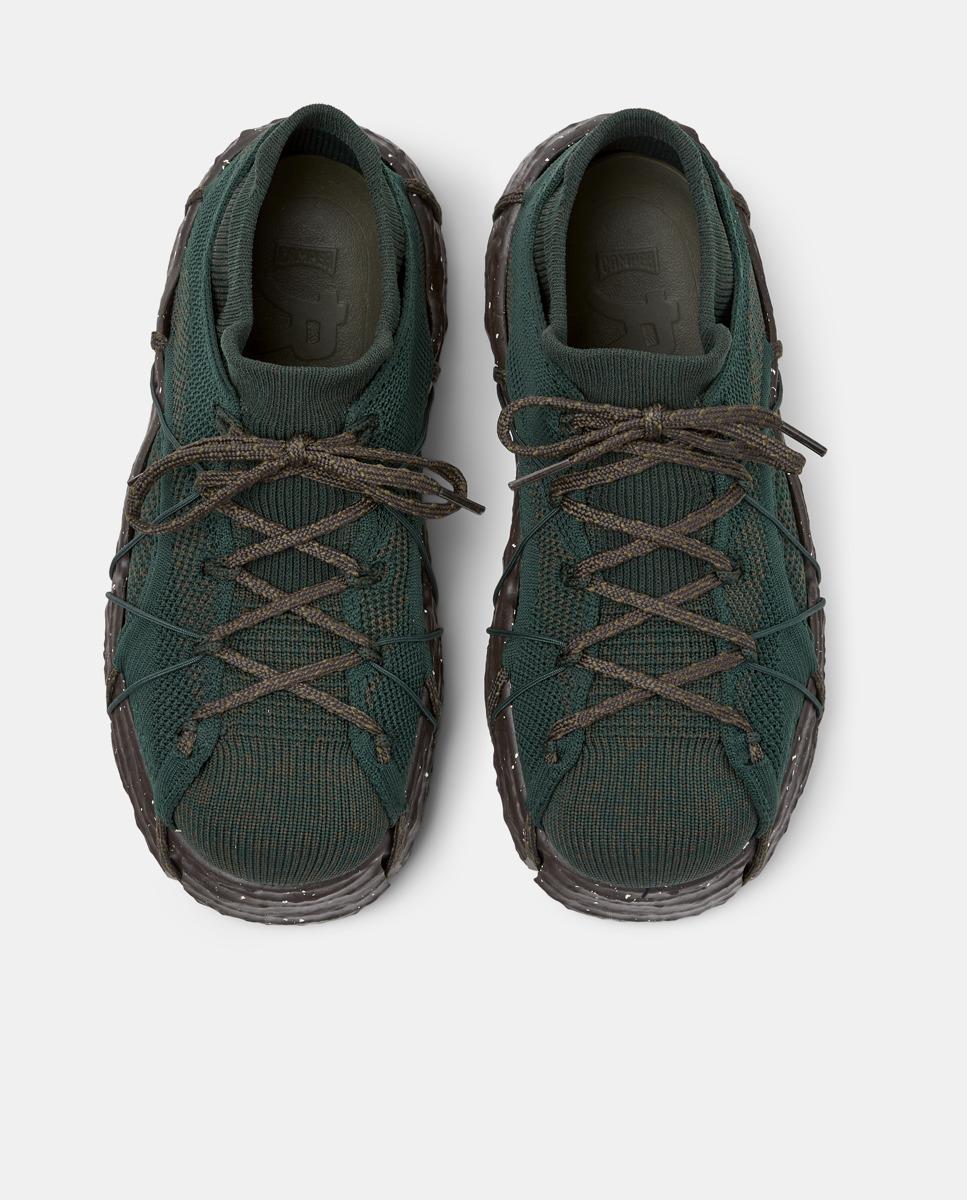 Zapatillas de mujer Roku con cordones - Camper - Verde Verde-4
