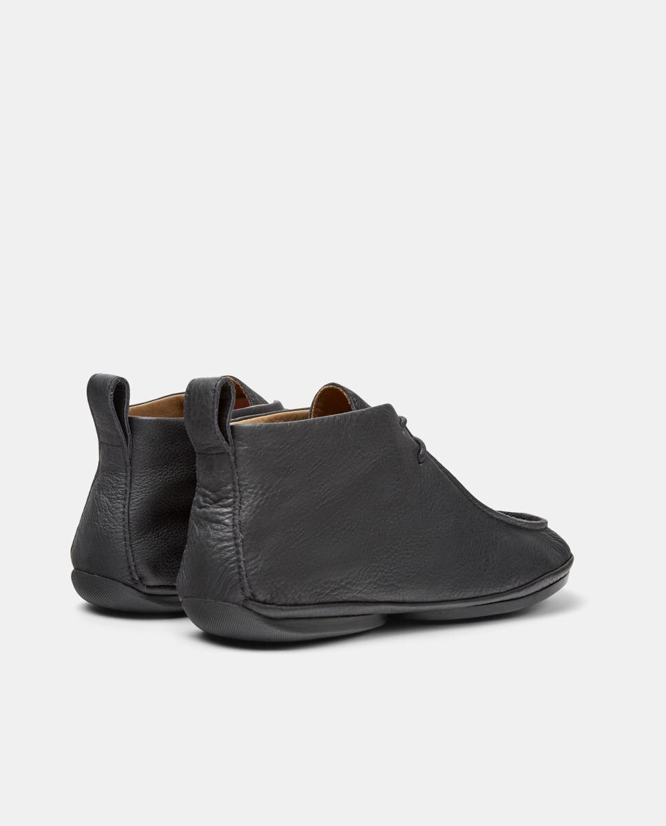 Botines de cordones de mujer de piel right nina - Camper - Negro Negro-2