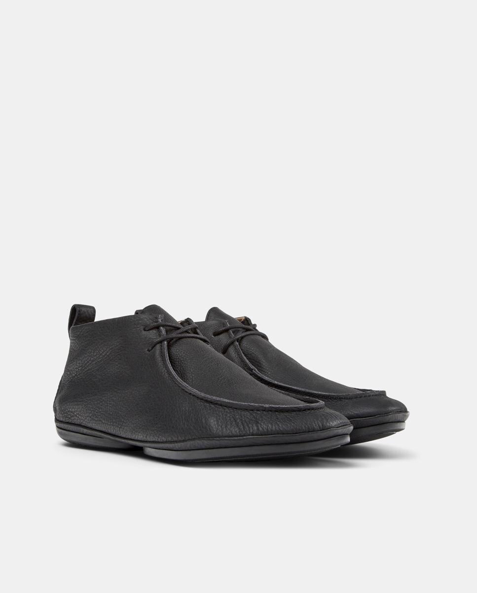 Botines de cordones de mujer de piel right nina - Camper - Negro Negro-5
