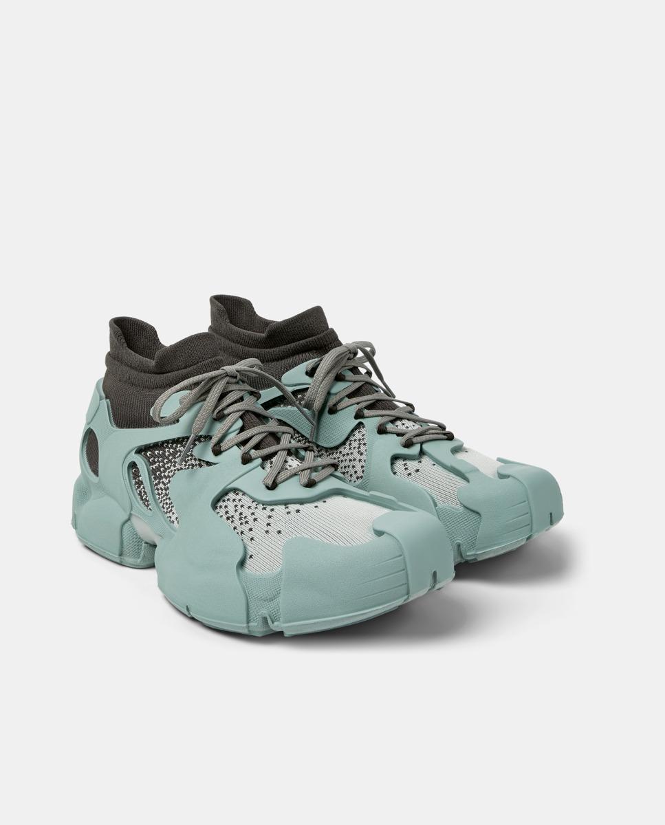 Zapatillas deportivas unisex de cordones tossu - camperlab - Azul Azul-5