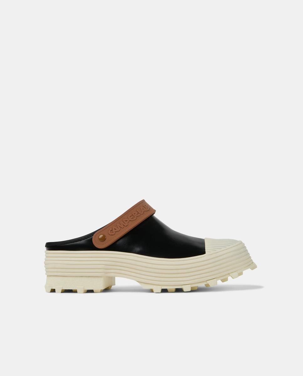 camperlab - Zuecos unisex Traktori de piel.