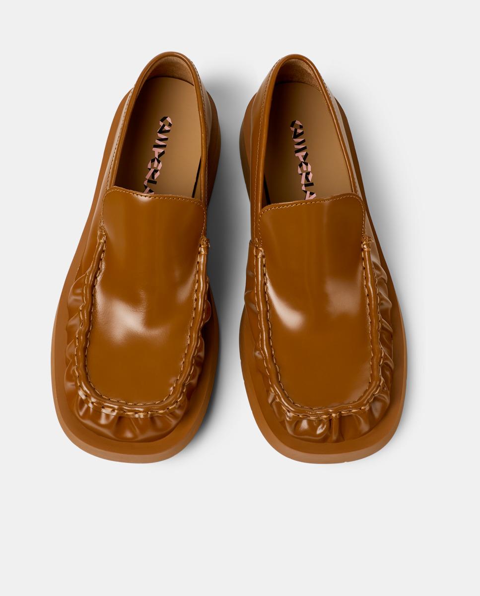 Mocasines unisex 1978 de piel - camperlab - Marrón Marrón-3