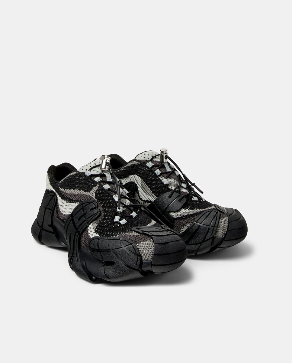 Imagen 5 de Zapatillas unisex tormenta con cordones - camperlab - Gris Gris