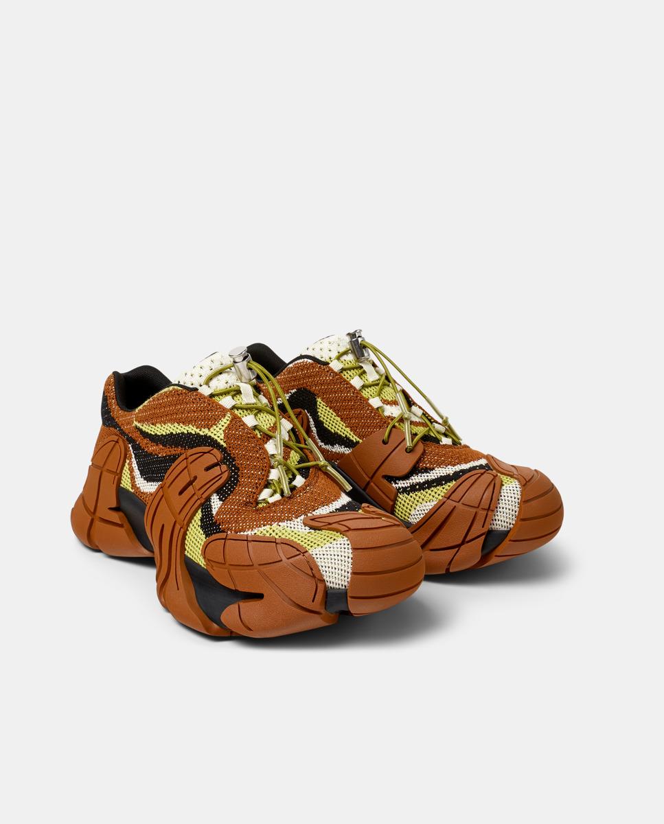 Imagen 5 de Zapatillas unisex tormenta con cordones - camperlab - Marrón Marrón