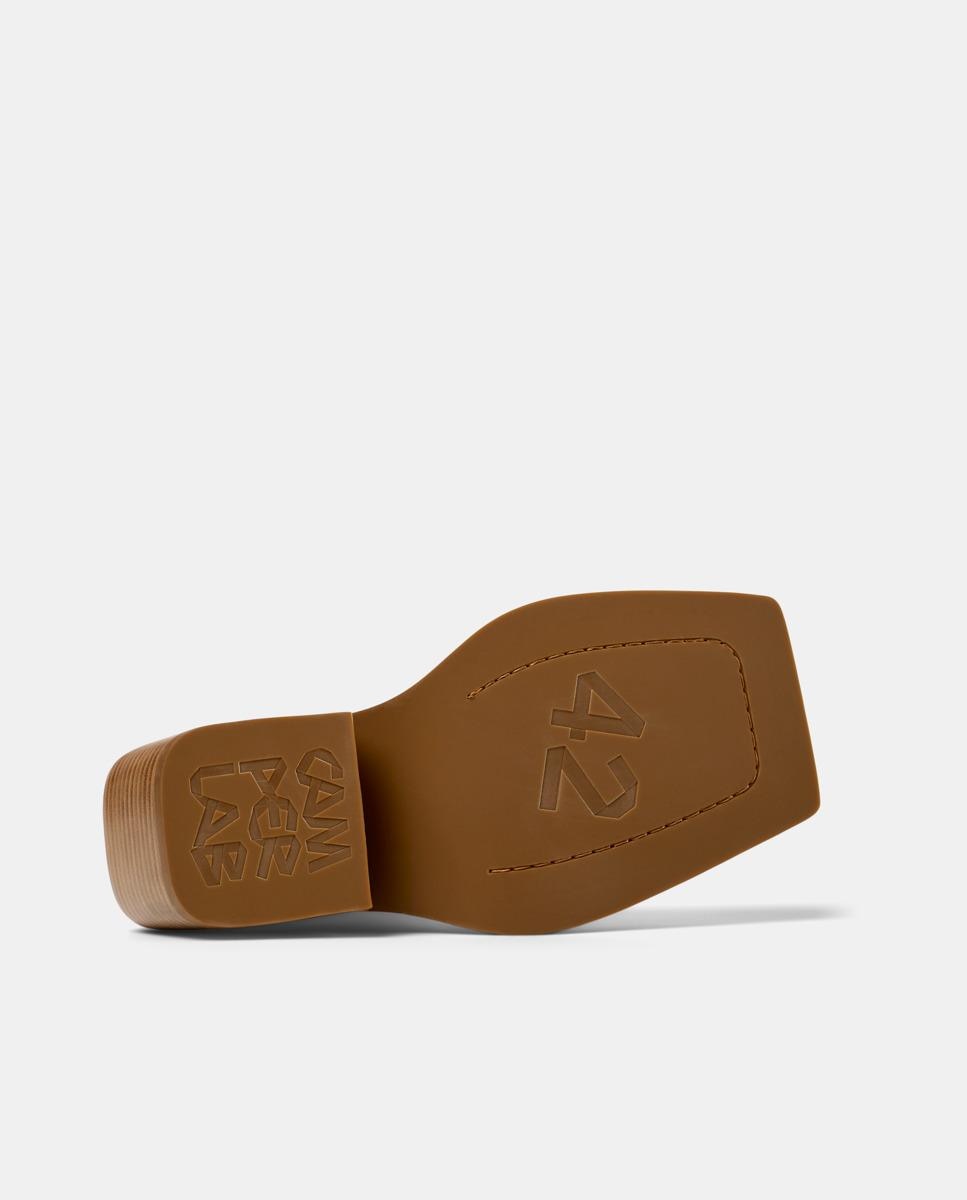 Botas unisex quetal de piel - camperlab - Blanco Blanco-4
