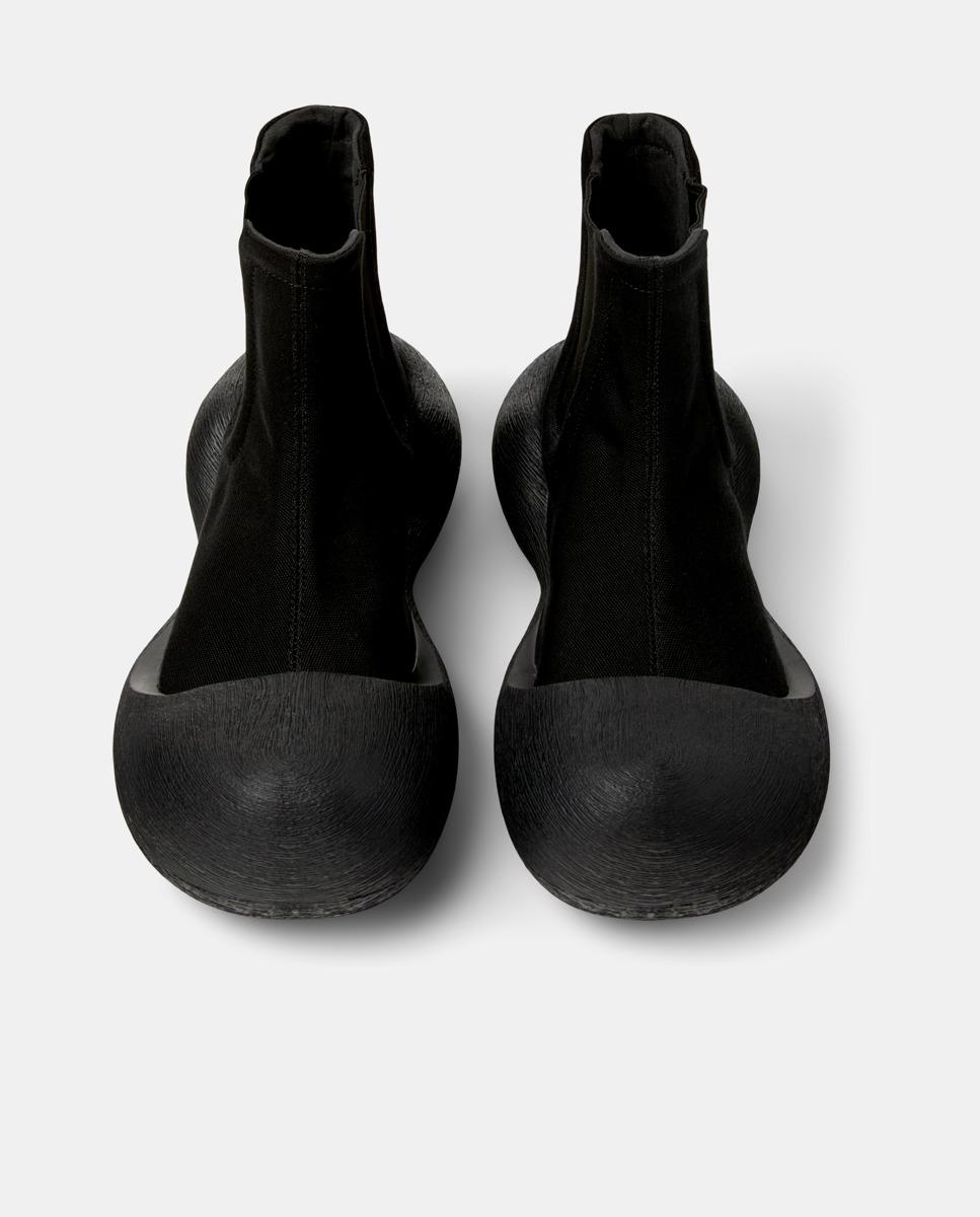 Imagen 3 de Botines unisex caramba lisos - camperlab - Negro Negro