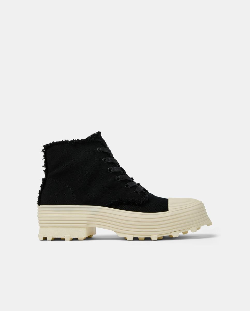 camperlab - Botines unisex Traktori con cordones.