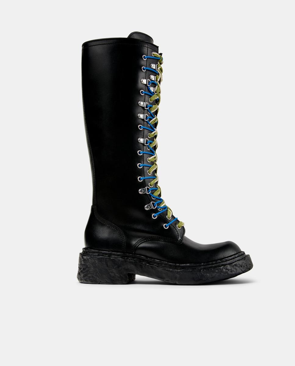 Imagen 0 de Botas unisex altas vamonos de piel Negro