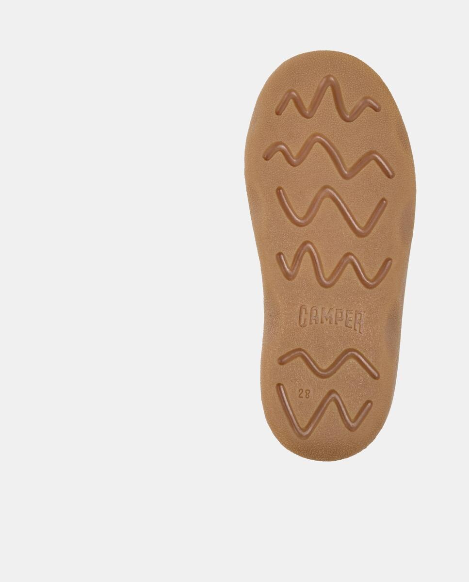 Zapatillas de piel de niño kiddo - Camper - Marrón Marrón-5