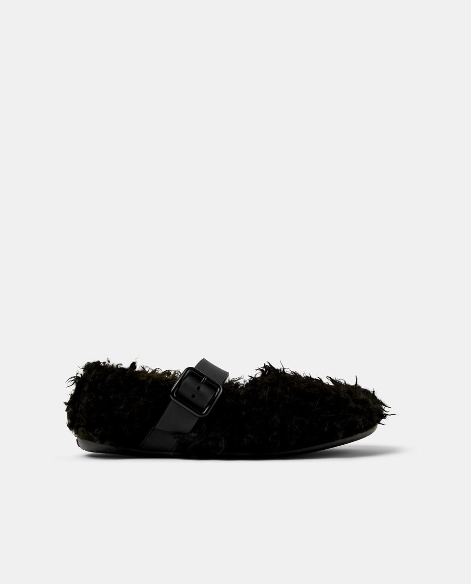 Bailarinas unisex wabi con hebilla - camperlab - Negro Negro-1
