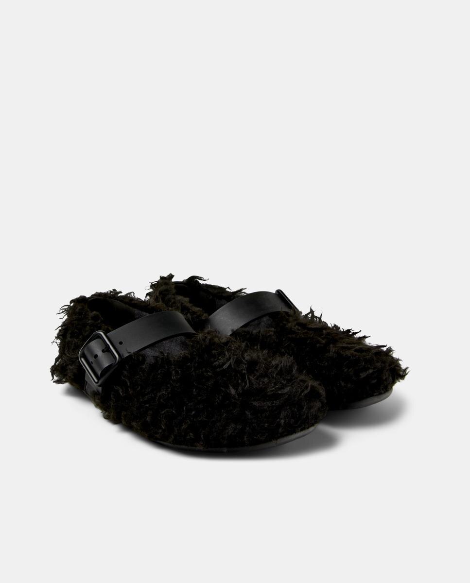 Bailarinas unisex wabi con hebilla - camperlab - Negro Negro-5