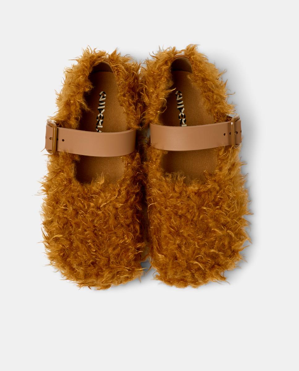 Bailarinas unisex wabi con hebilla - camperlab - Marrón Marrón-3