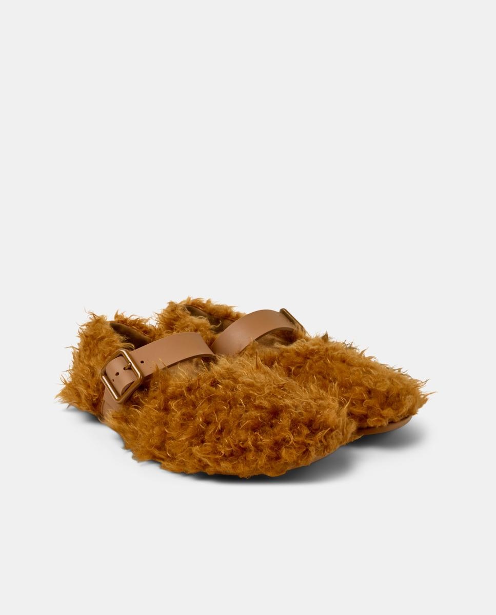 Bailarinas unisex wabi con hebilla - camperlab - Marrón Marrón-5