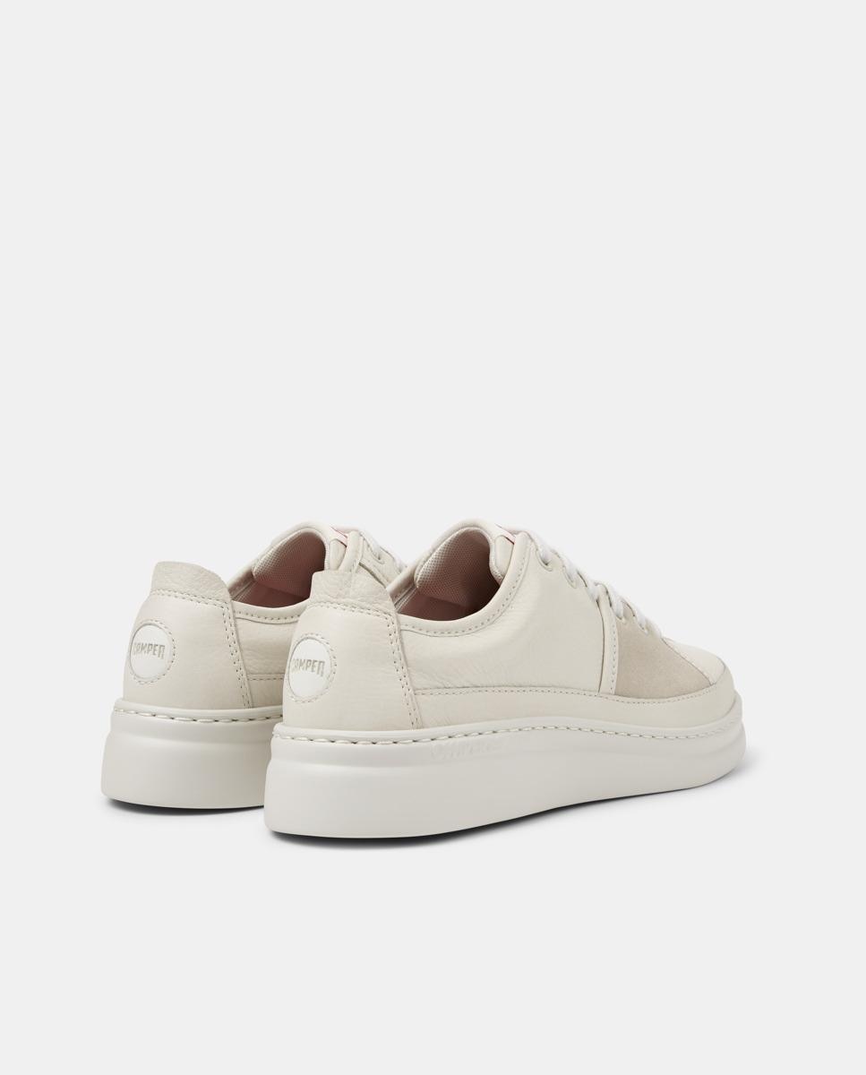 Zapatillas deportivas de mujer g3d runner up twins con cordones y puntera redonda - Camper - Blanco Blanco-2