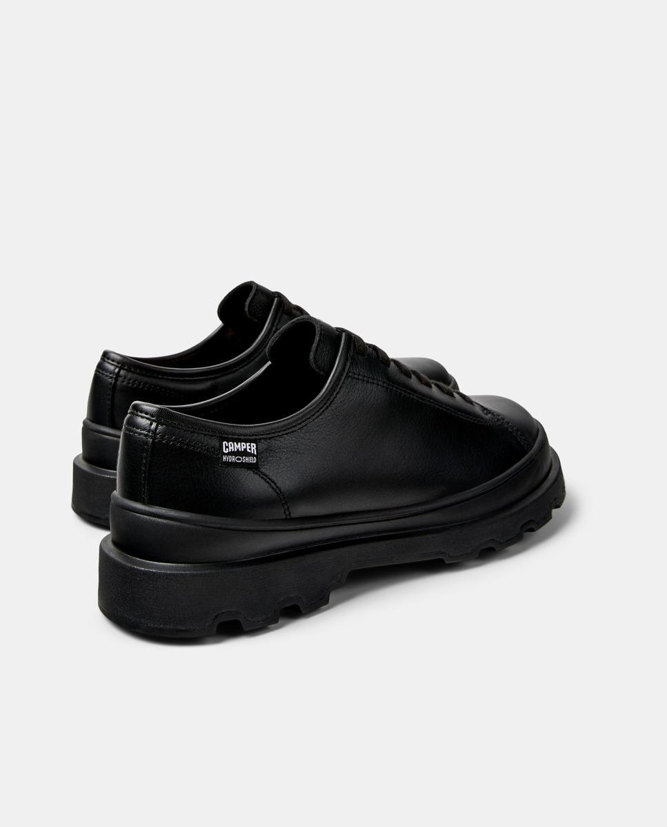 Zapatos de cordones de mujer de piel brutus+ - Camper - Negro Negro-2