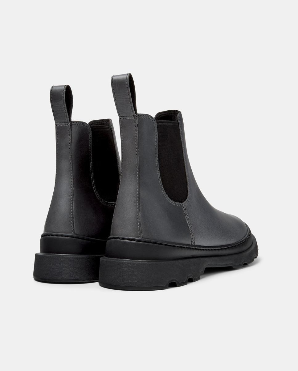 Botines chelsea de hombre brutus+ de piel - Camper - Gris Gris-2