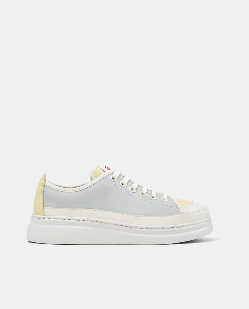 Zapatillas de mujer G3D Runner Up Twins de piel - Camper - Gris claro Gris claro-1
