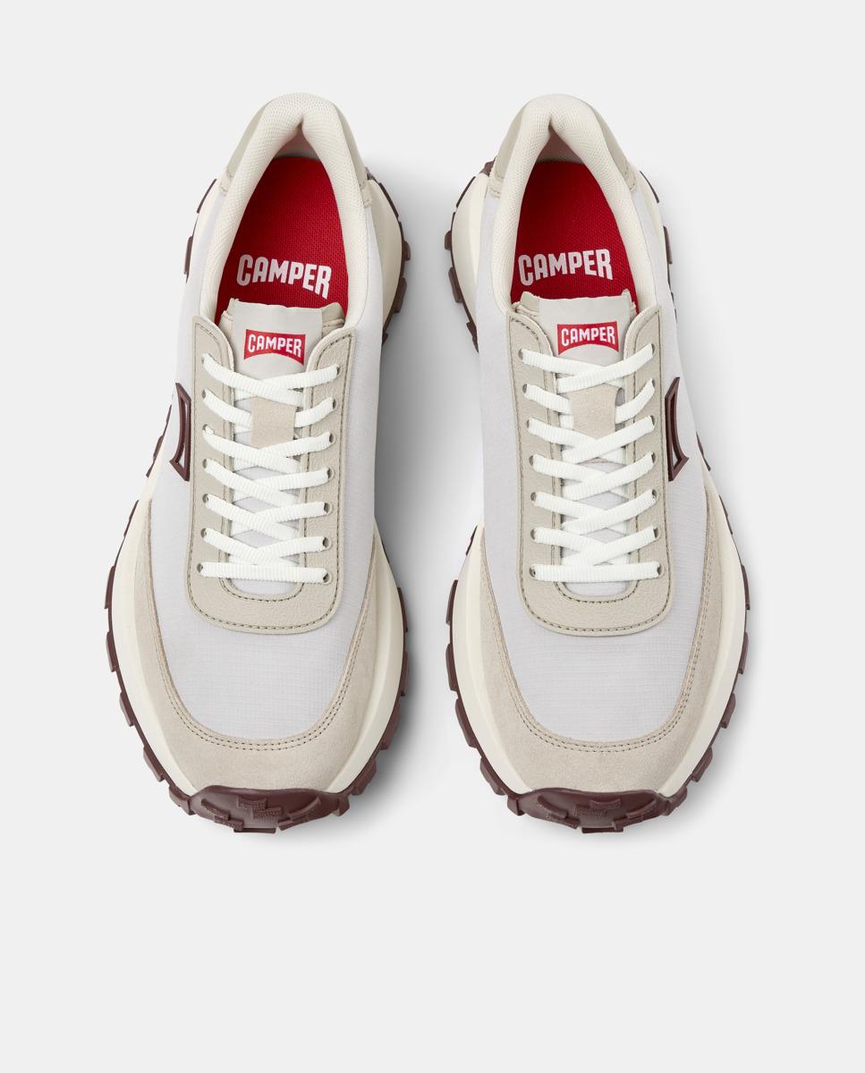 Zapatillas retro de hombre drift trail - Camper - Blanco Blanco-3