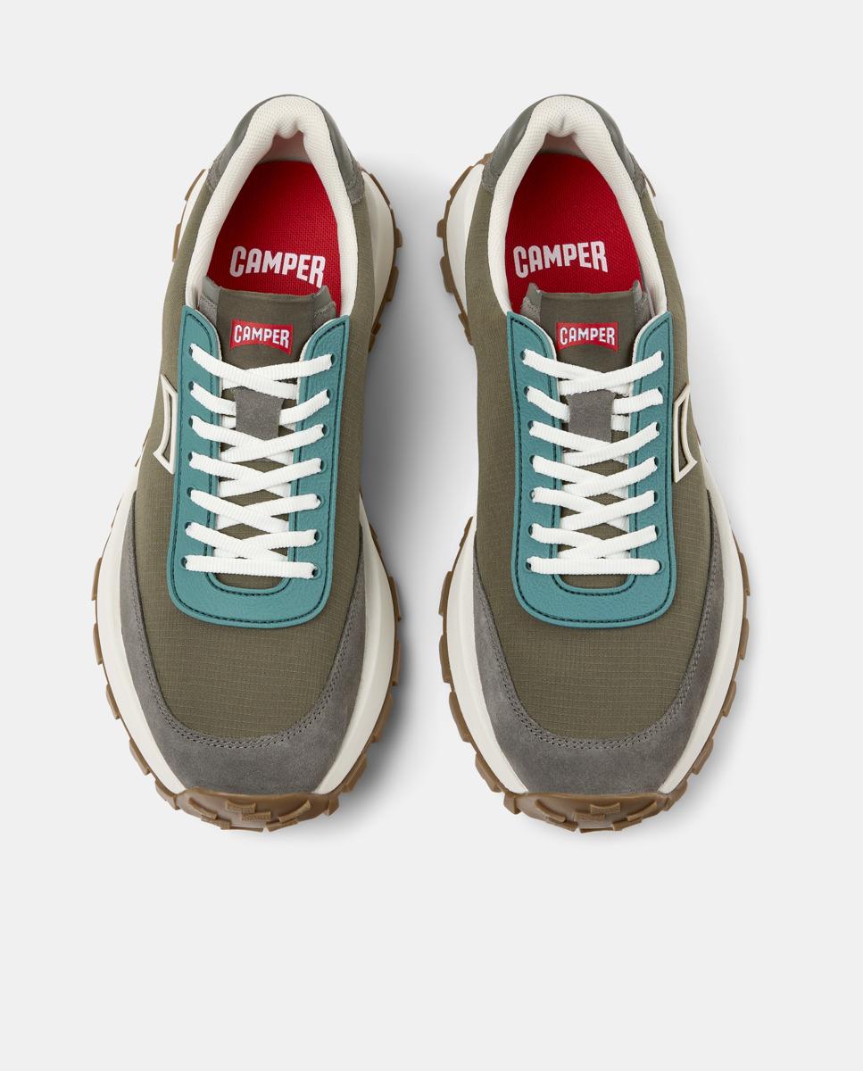 Zapatillas retro de hombre drift trail - Camper - Verde militar Verde militar-3