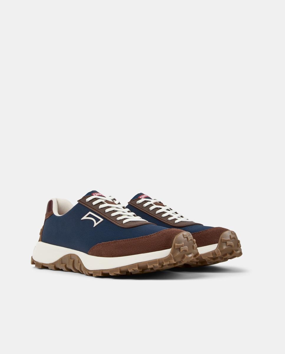 Zapatillas retro de hombre drift trail - Camper - Azul oscuro Azul oscuro-5