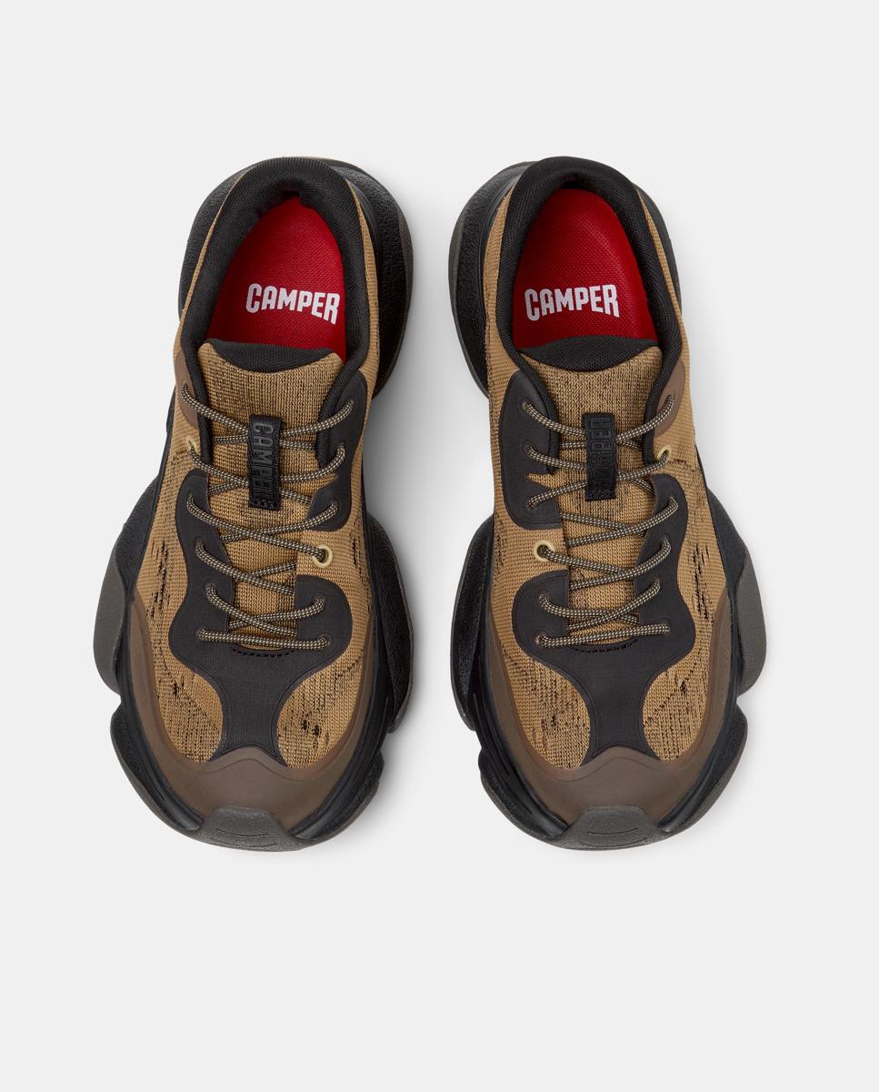 Zapatillas de hombre karst 2 con cordones - Camper - Marrón Marrón-3