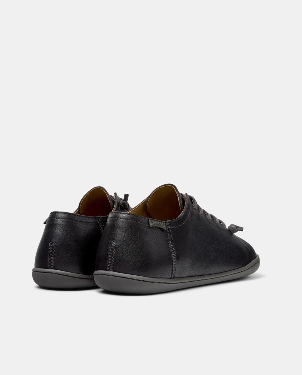 Zapatillas de piel de hombre peu cami - Camper - Negro Negro-2