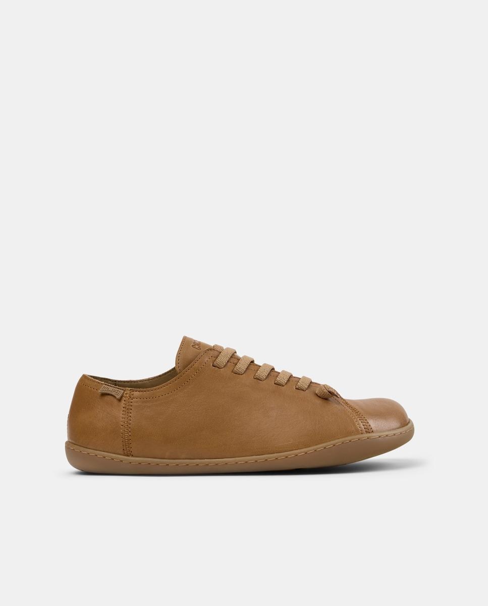 Zapatillas de piel de hombre peu cami - Camper - Camel Camel-1