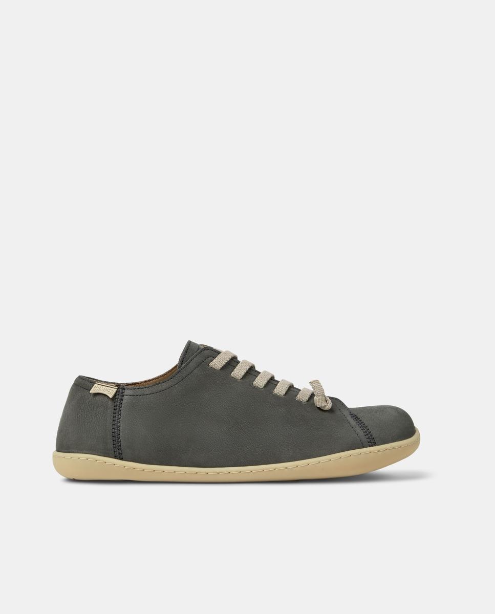 Zapatillas de piel de hombre peu cami - Camper - Gris Gris-1