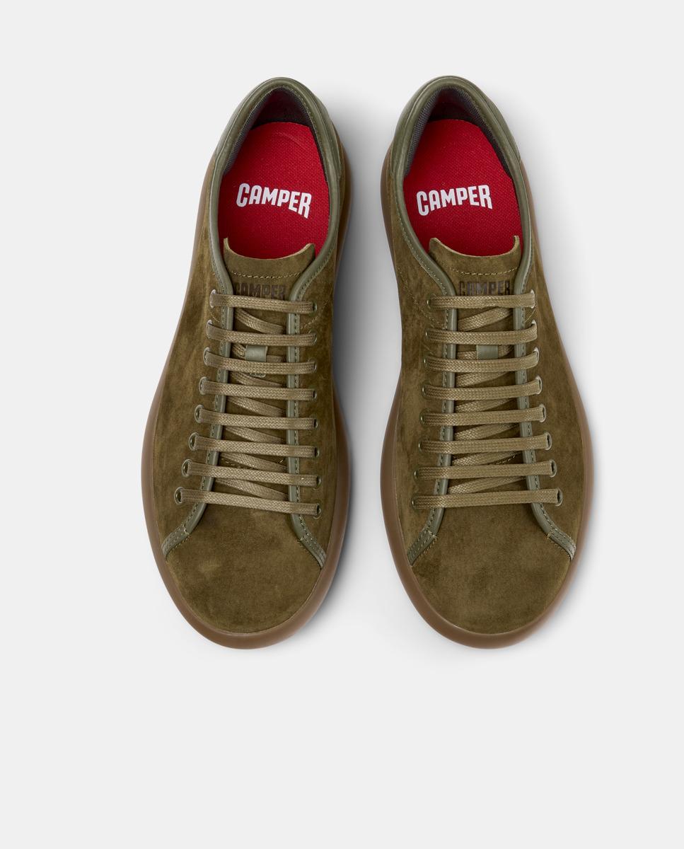 Zapatillas deportivas de hombre pelotas soller con cordones - Camper - Verde militar Verde militar-3