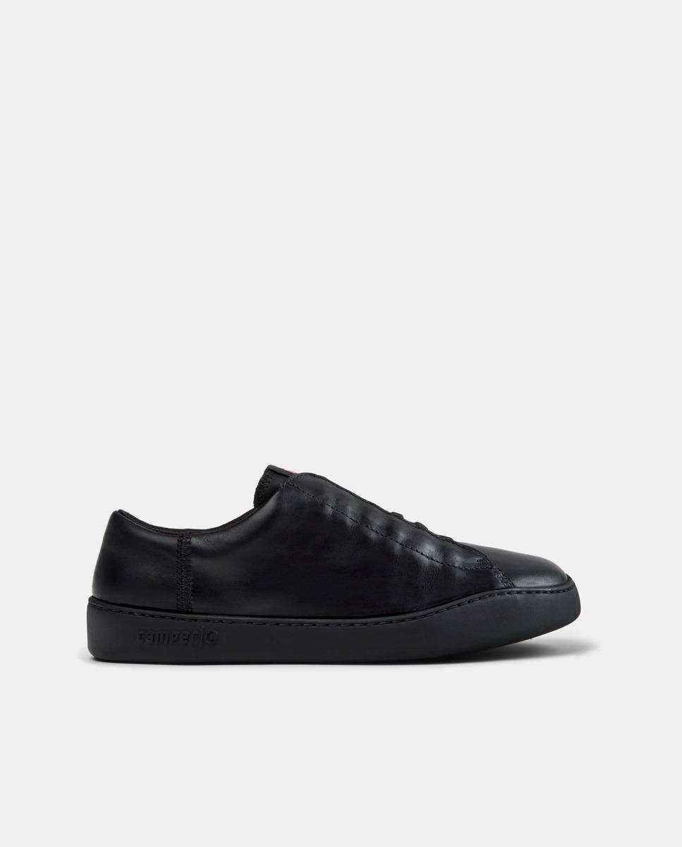 Zapatillas de vestir de hombre de piel peu touring - Camper - Negro Negro-1