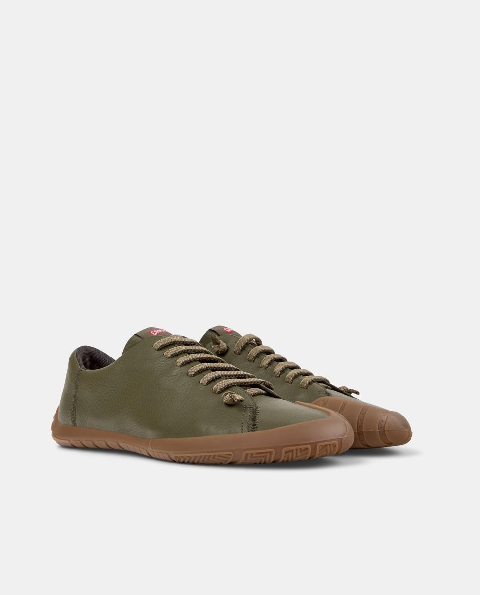 Zapatillas de vestir de hombre peu path+ - Camper - Verde militar Verde militar-5