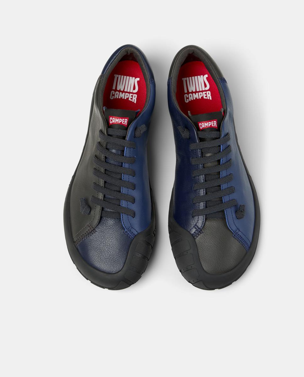 Zapatillas de vestir de hombre peu path+ - Camper - Azul / Negro Azul / Negro-3