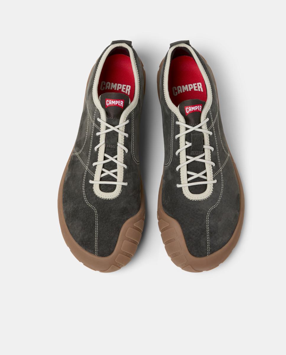 Zapatillas de vestir de hombre peu path+ - Camper - Gris oscuro Gris oscuro-3