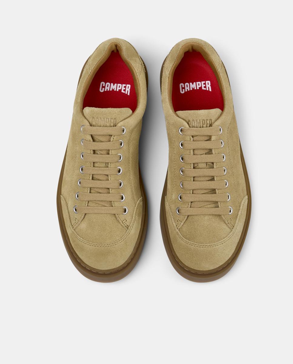 Zapatillas de vestir en piel de hombre runner twentyfive - Camper - Marrón claro Marrón claro-3