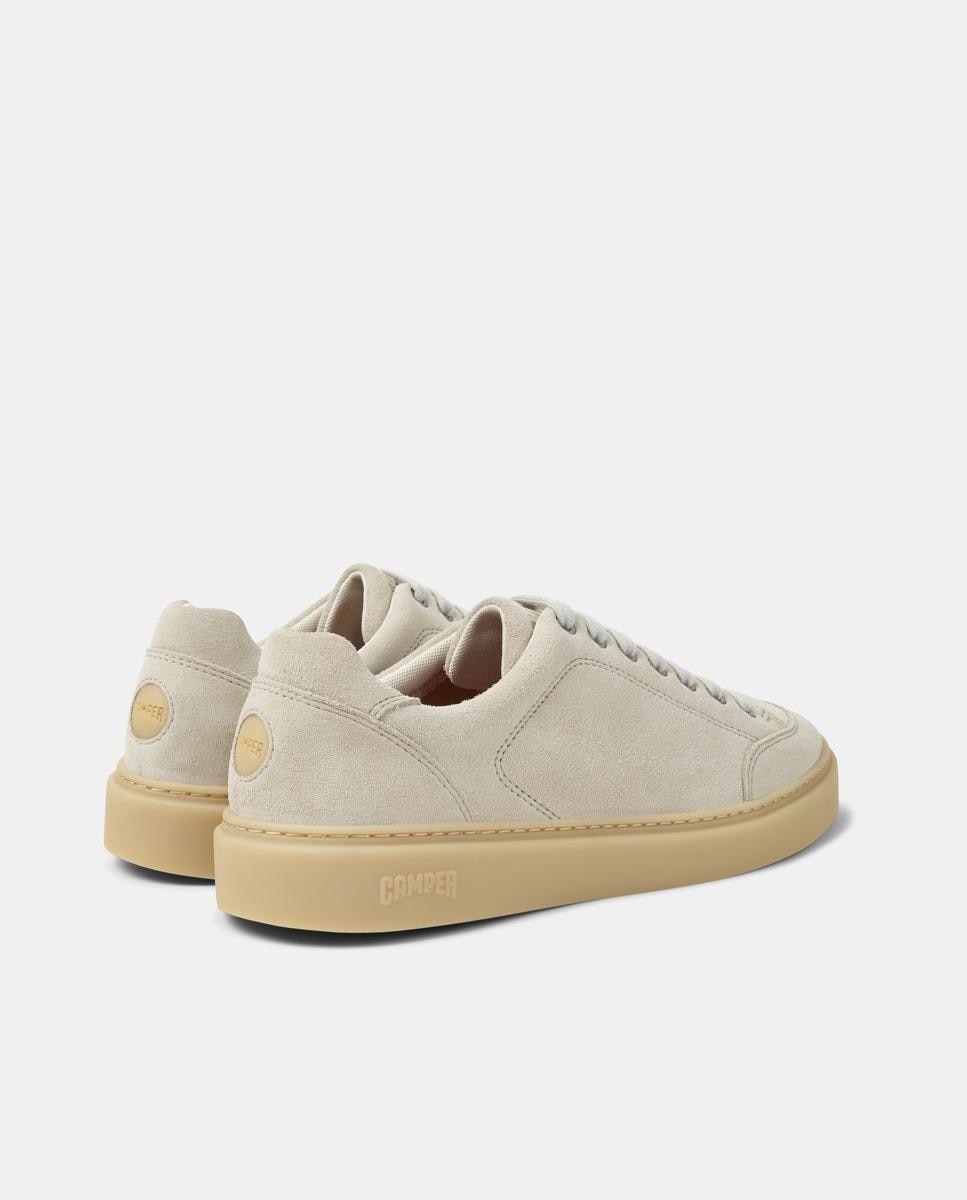 Imagen 3 de Zapatillas de vestir en piel de hombre runner twentyfive - Camper - Beige Beige