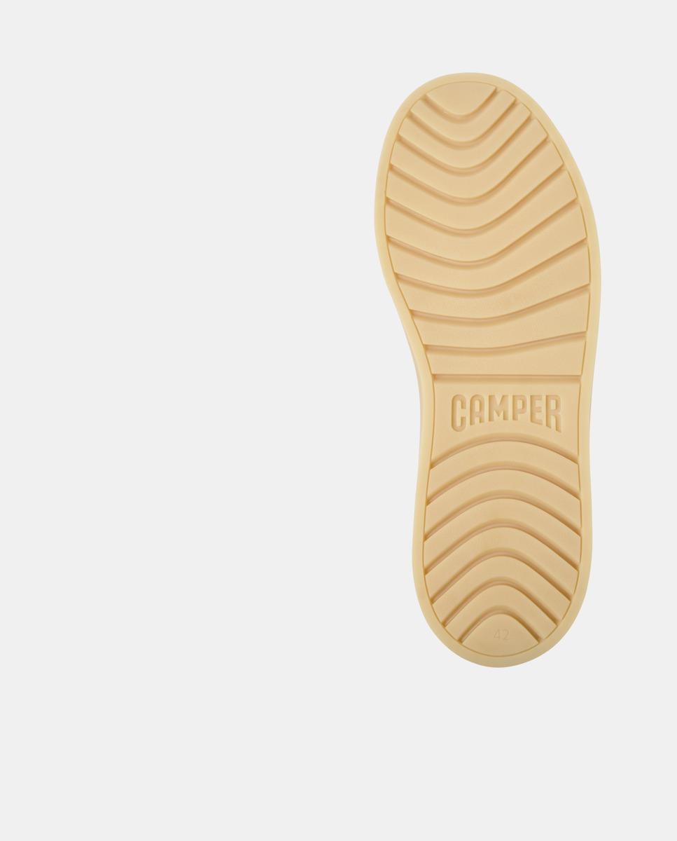 Imagen 4 de Zapatillas de vestir en piel de hombre runner twentyfive - Camper - Beige Beige