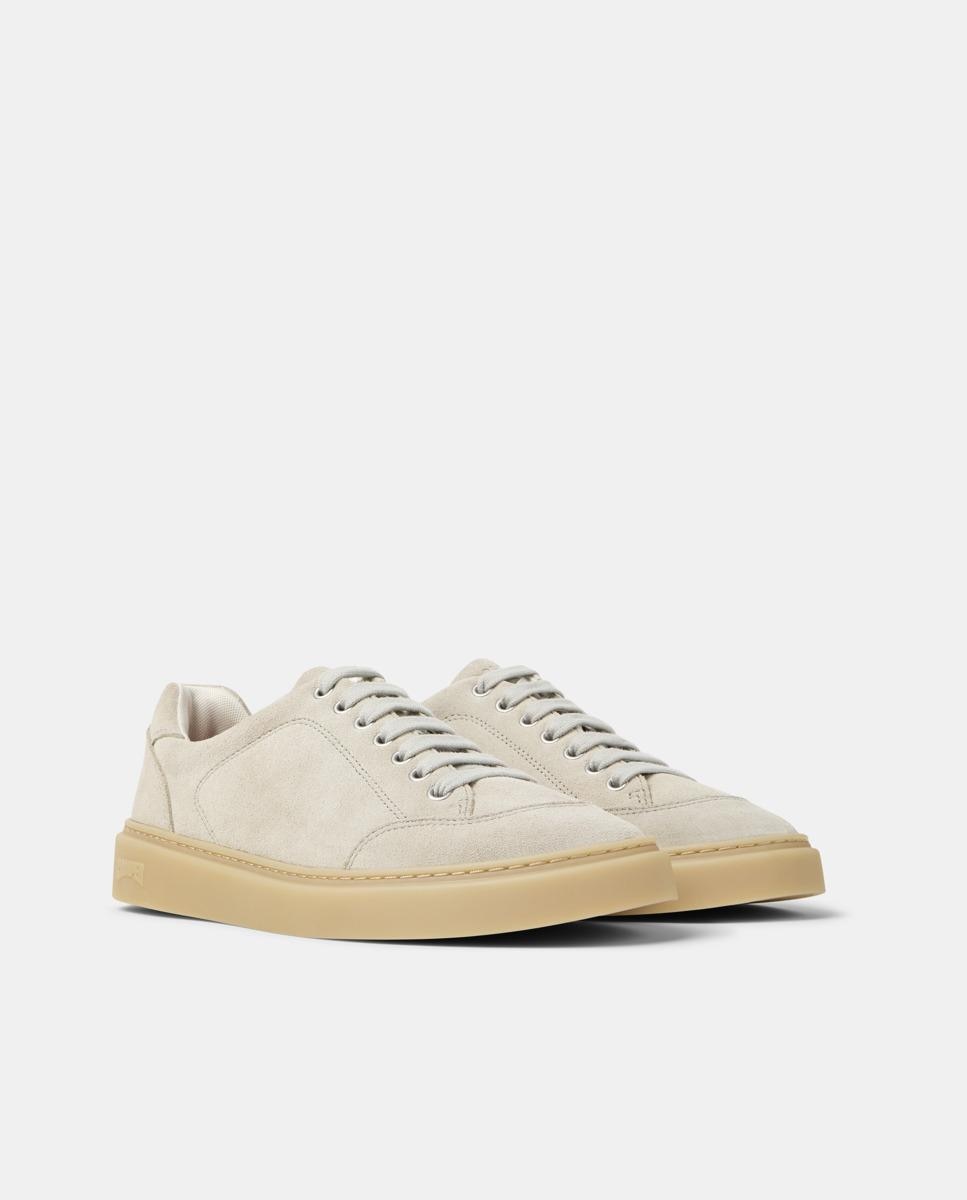 Imagen 5 de Zapatillas de vestir en piel de hombre runner twentyfive - Camper - Beige Beige