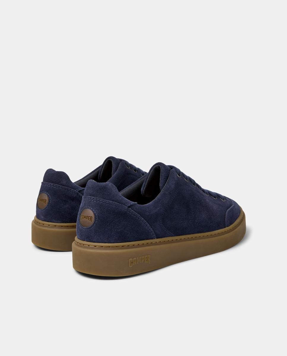 Zapatillas de vestir en piel de hombre runner twentyfive - Camper - Azul marino Azul marino-2